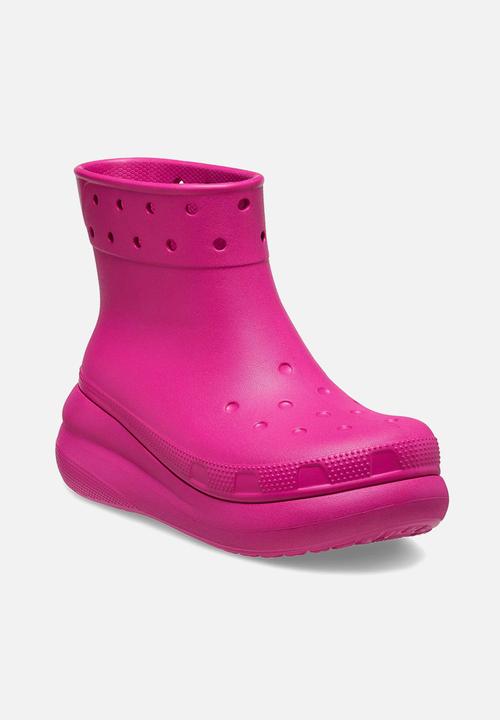Crocs - Classic crush rain boot - juice