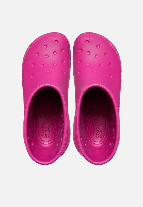 Crocs - Classic crush rain boot - juice