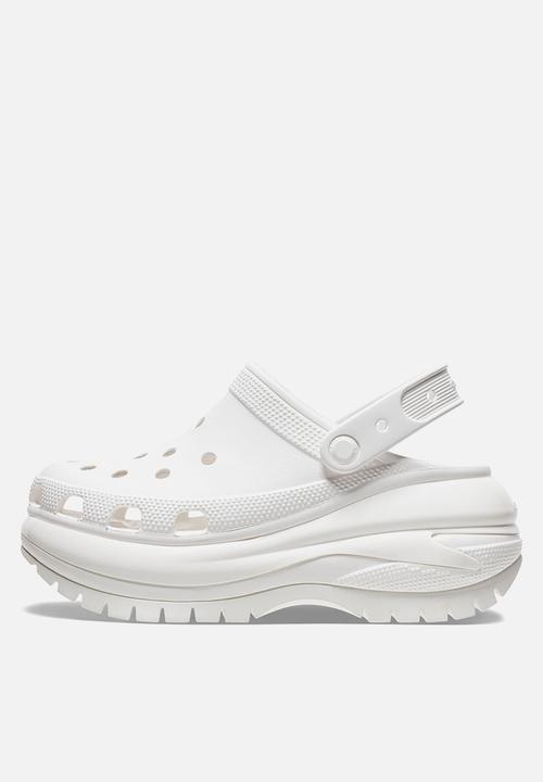 Crocs - Classic mega crush clog - white