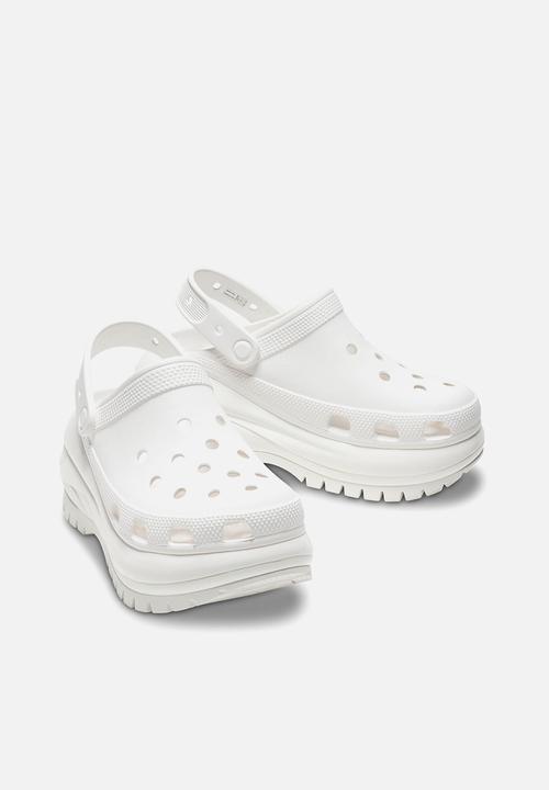Crocs - Classic mega crush clog - white