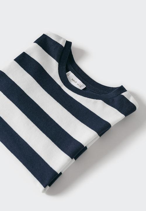 MANGO - T-shirt ivan - navy