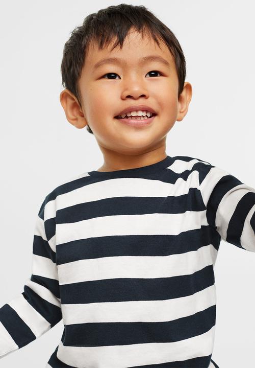 MANGO - T-shirt ivan - navy