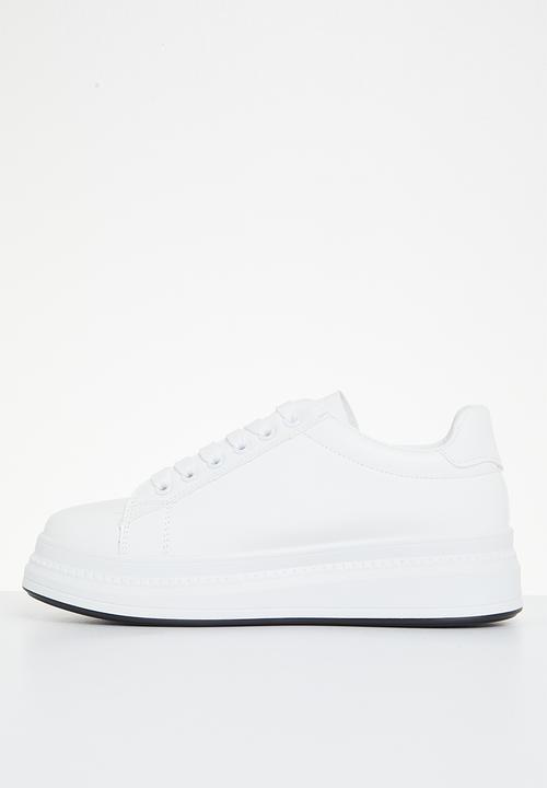Superbalist - Kendall lace up sneaker - white