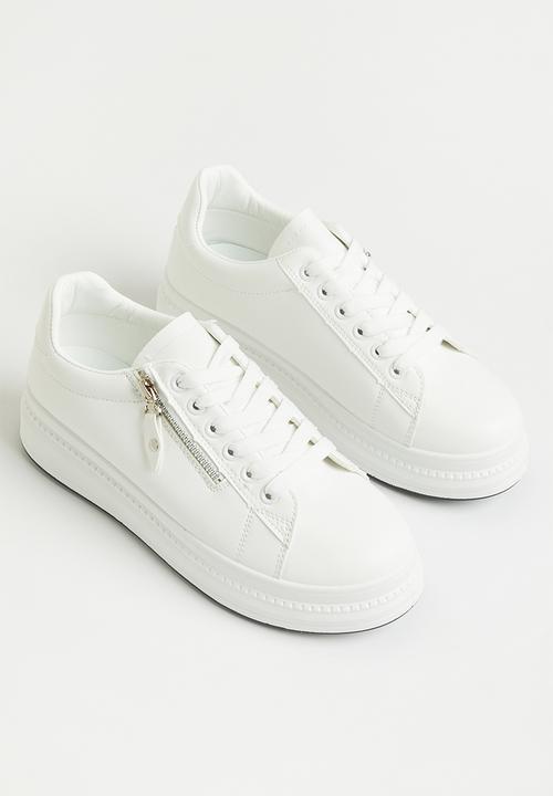 Superbalist - Kendall lace up sneaker - white