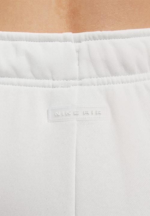 Nike - W nsw air fleece mid rise jogger - summit white/photon dust