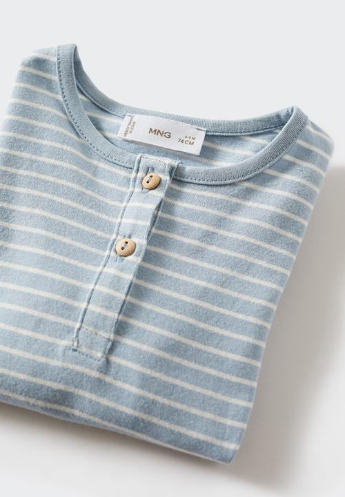 MANGO - T-shirt ryan - blue