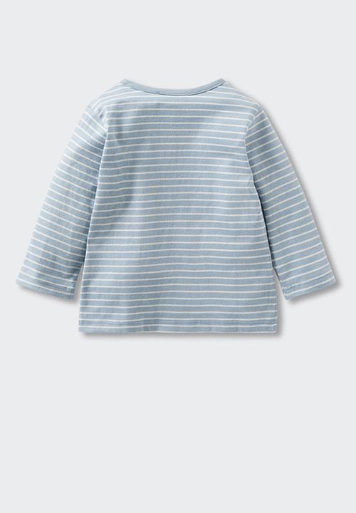 MANGO - T-shirt ryan - blue
