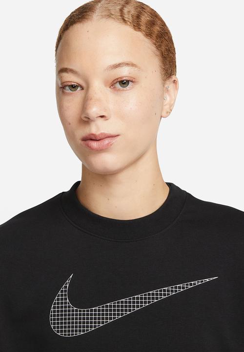 Nike - W nk df gt ft grx crew - black/iron grey/white
