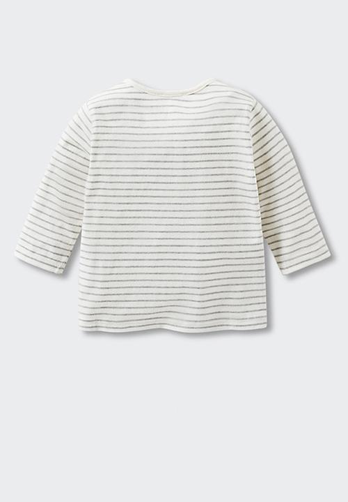 MANGO - T-shirt ryan - light grey