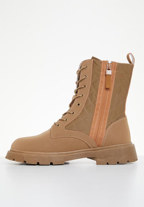Superbalist - Fernanda lace up boot - tan