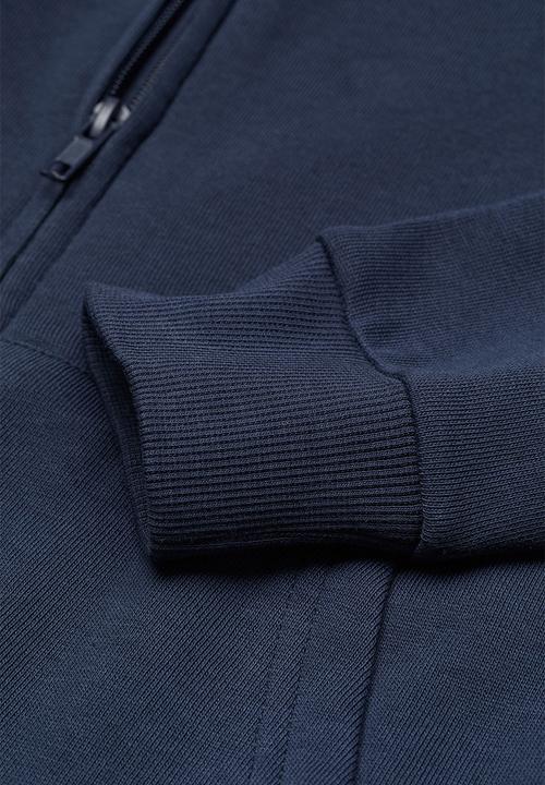 H&M - Zip-through hoodie - navy blue