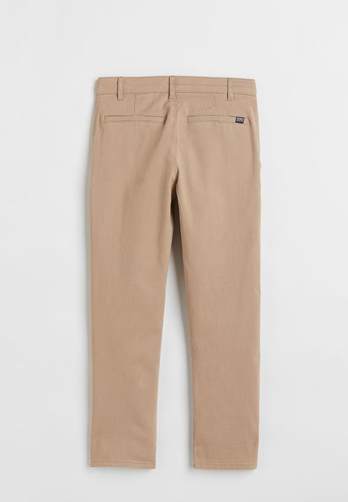 H&M - Slim fit chinos - beige