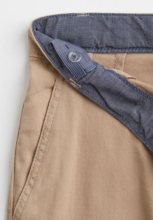 H&M - Slim fit chinos - beige