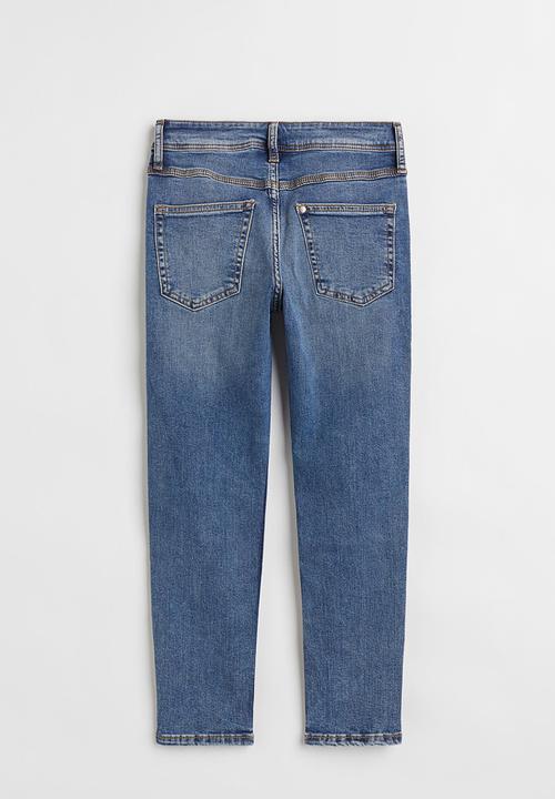 H&M - Relaxed tapered fit jeans - light denim blue