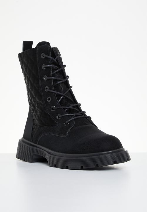 Superbalist - Fernanda lace up boot - black