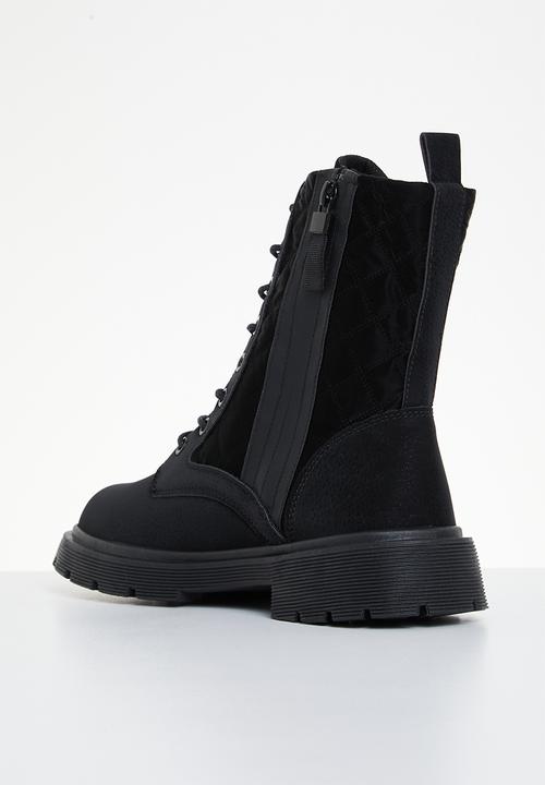Superbalist - Fernanda lace up boot - black