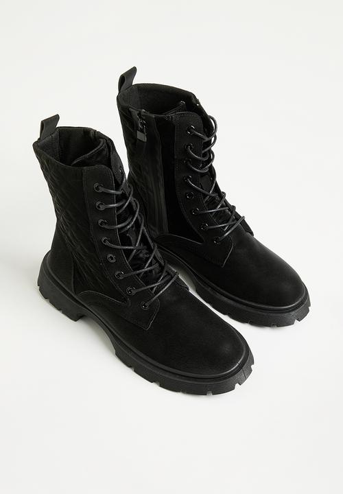 Superbalist - Fernanda lace up boot - black