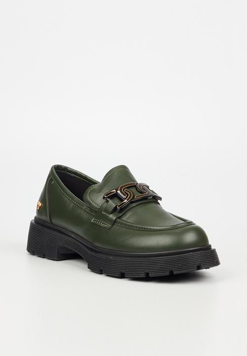 Butterfly Feet - Logan 1 loafer - olive