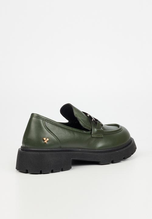Butterfly Feet - Logan 1 loafer - olive