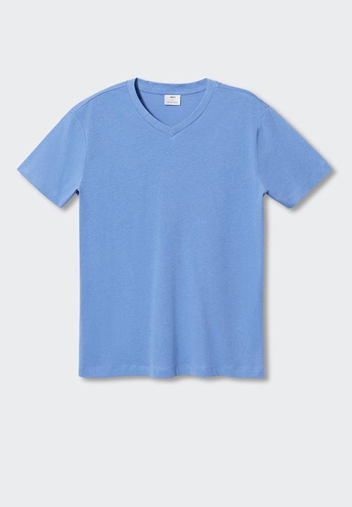 MANGO - T-shirt chelsea - blue 