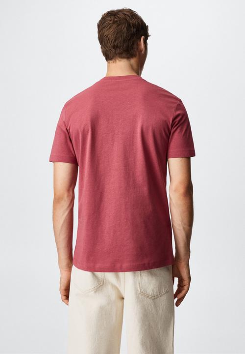 MANGO - T-shirt chelsea - red