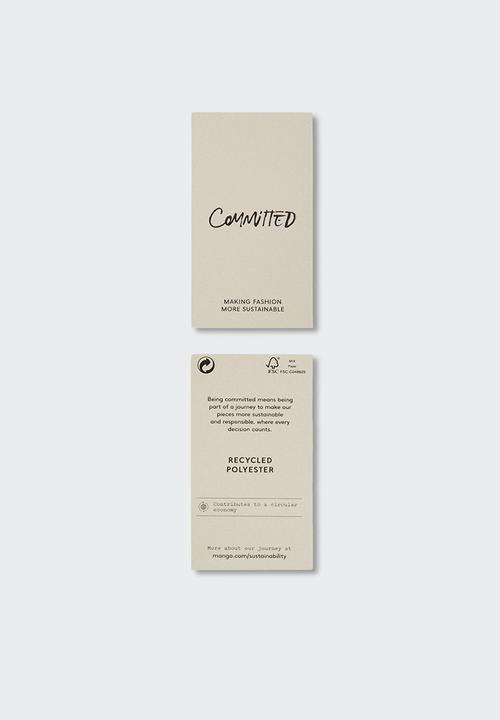 MANGO - Waistcoat londres - khaki