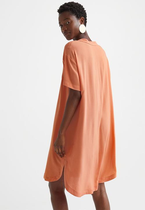 H&M - V-neck tunic - apricot 