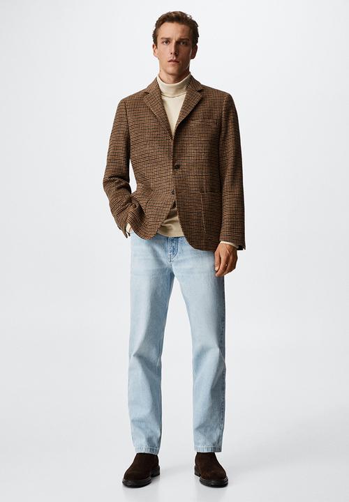 MANGO - Blazer bou - brown 