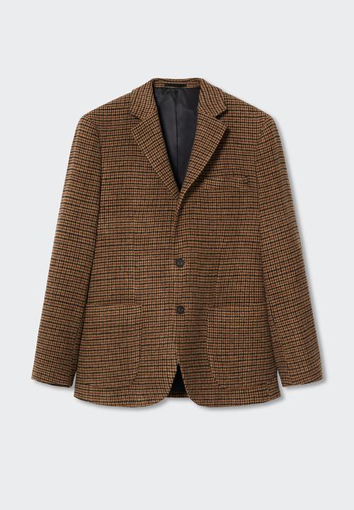 MANGO - Blazer bou - brown 