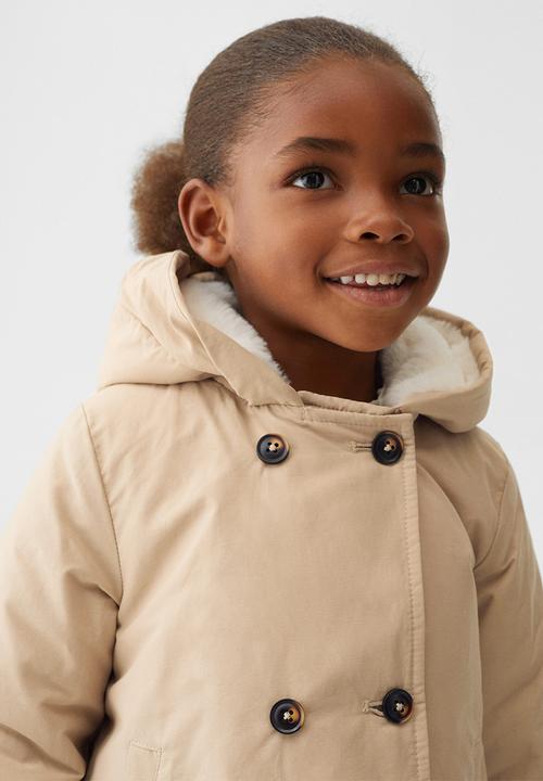 MANGO - Anorak  dinab3 - brown