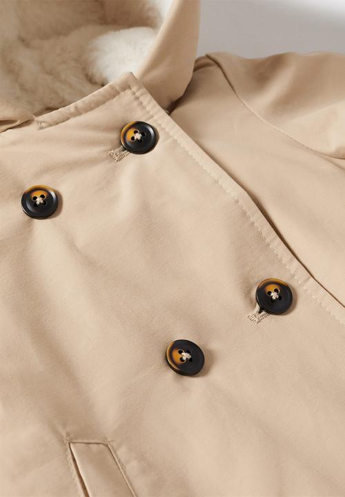 MANGO - Anorak  dinab3 - brown