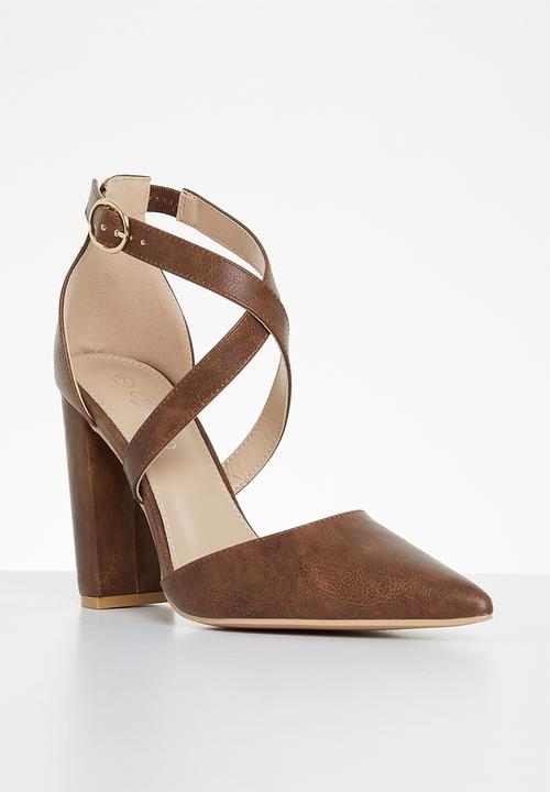 Miss Black - Criss1 heel - chocolate