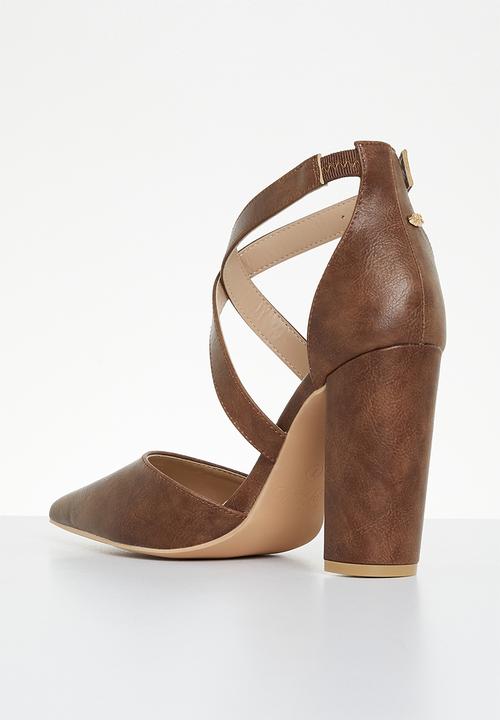 Miss Black - Criss1 heel - chocolate