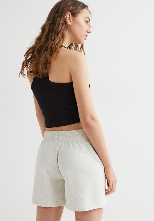H&M - Sweatshorts - light grey marl