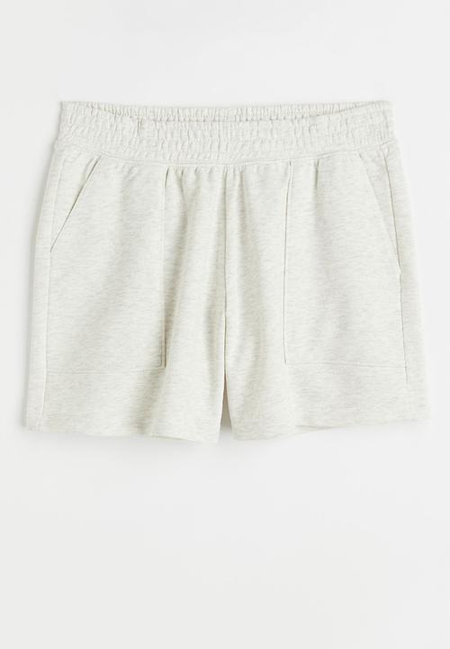 H&M - Sweatshorts - light grey marl