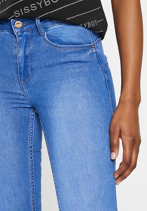 SISSY BOY - Axel bumbooster skinny with welt plate - periwinkle