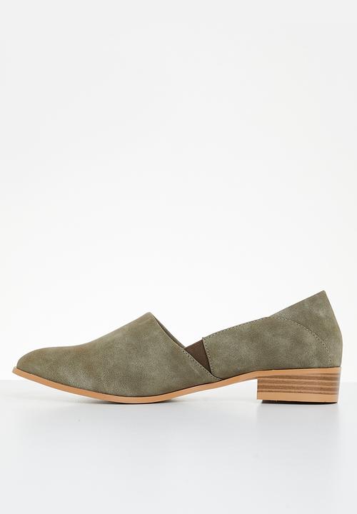 Butterfly Feet - Kerene 1 slip-on - olive