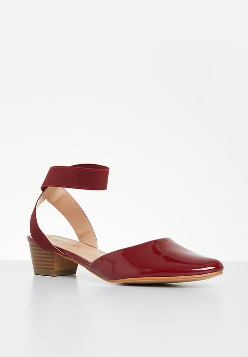 Butterfly Feet - Sling 2 heel - red