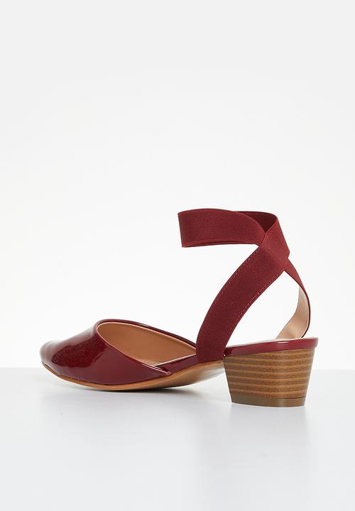 Butterfly Feet - Sling 2 heel - red
