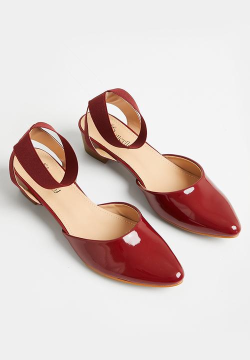 Butterfly Feet - Sling 2 heel - red