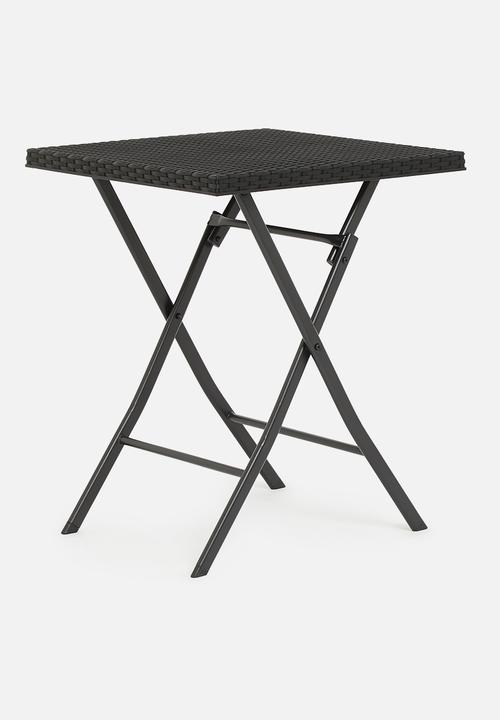 H&S - Juno outdoor furniture set - black