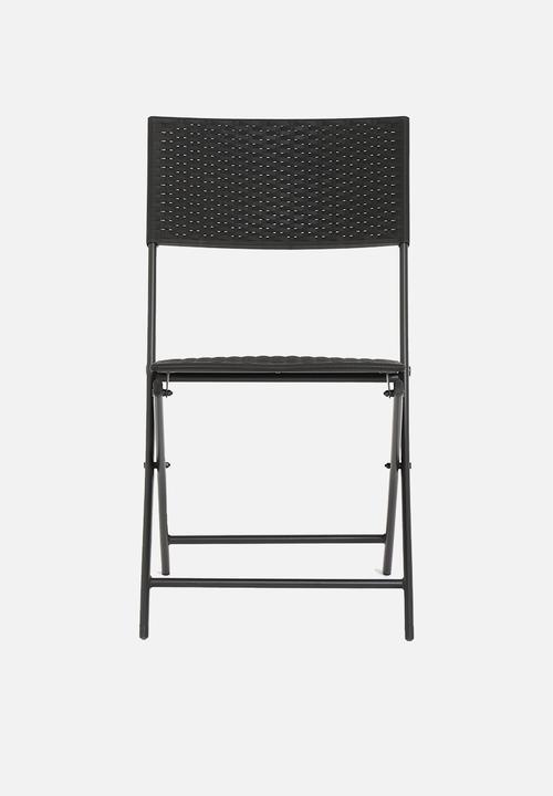 H&S - Juno outdoor furniture set - black