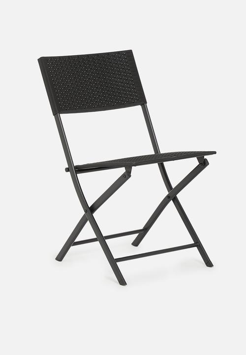 H&S - Juno outdoor furniture set - black