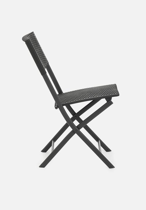 H&S - Juno outdoor furniture set - black