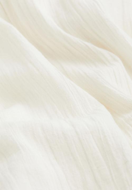 H&M - Balloon-sleeved dress - white