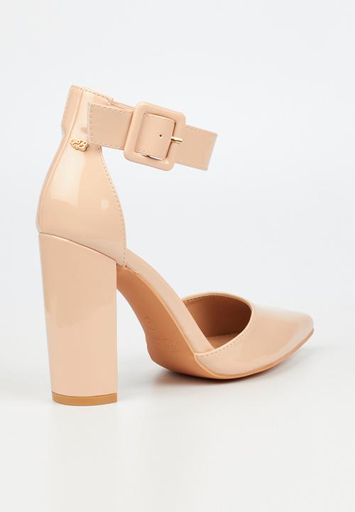 Miss Black - Criss 4 court heel - nude