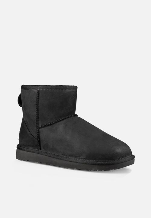 UGG® - Classic mini leather - black