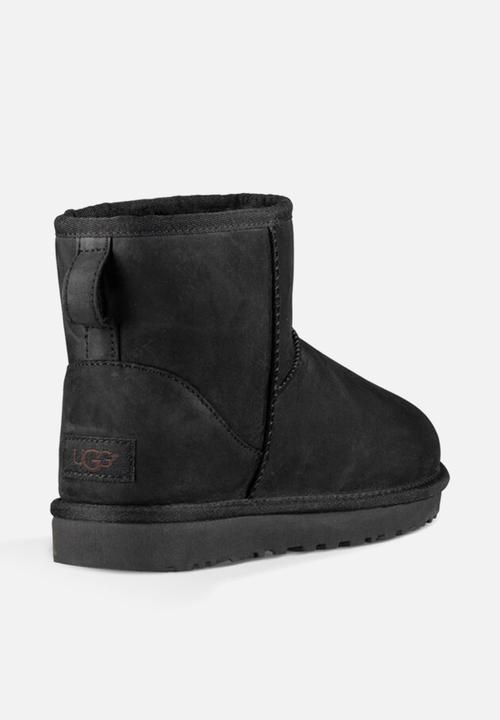 UGG® - Classic mini leather - black