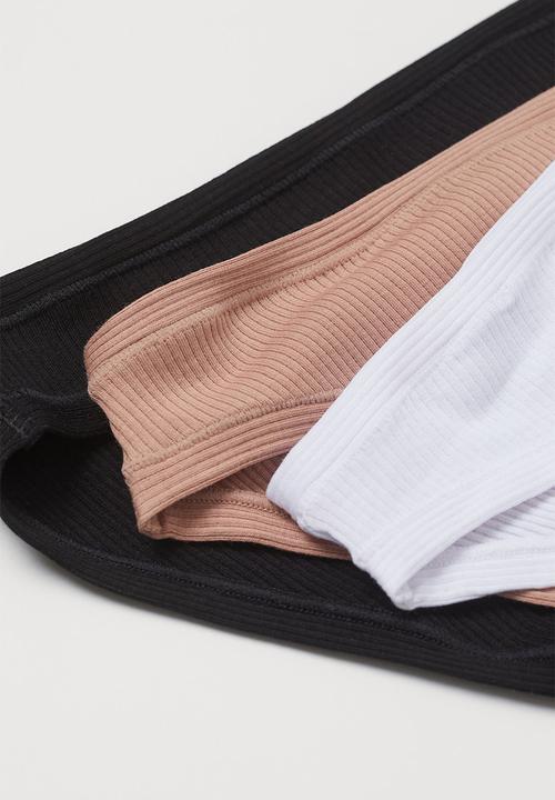 H&M - 3-Pack cotton bikini briefs - multi