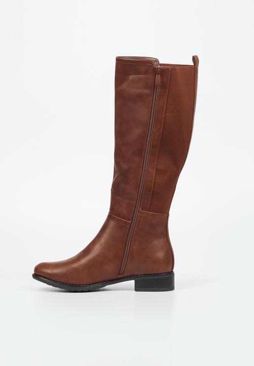 Butterfly Feet - Huda 9 knee length boot - tan